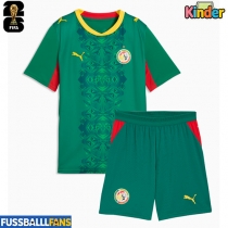 Senegal Auswärts Trikotsatz Kinder WM 2026 Kurzarm (+ Kurze Hosen)